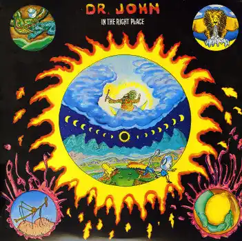 Dr. John ‎– In The Right Place (1972) - New Vinyl Record 2015 Limited Edition 'Mardi Gras Multi-Color' Vinyl - Psych/Bayou Funk/Fusion New Arrival